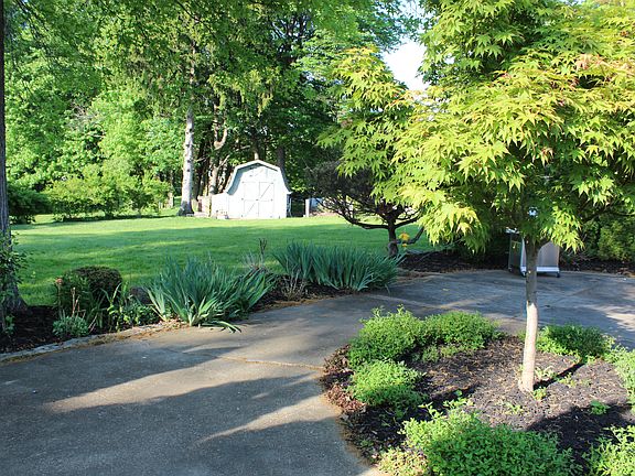 Barn & Backyard from Patio