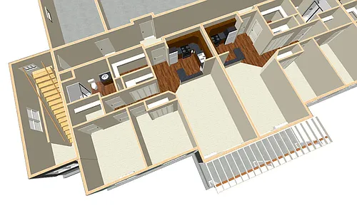 Floor plan 2 Bedroom