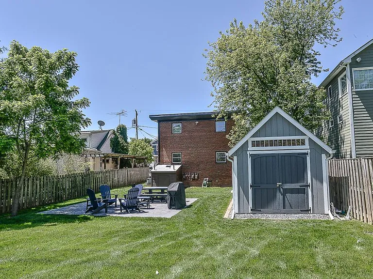 Storage shed for private storage