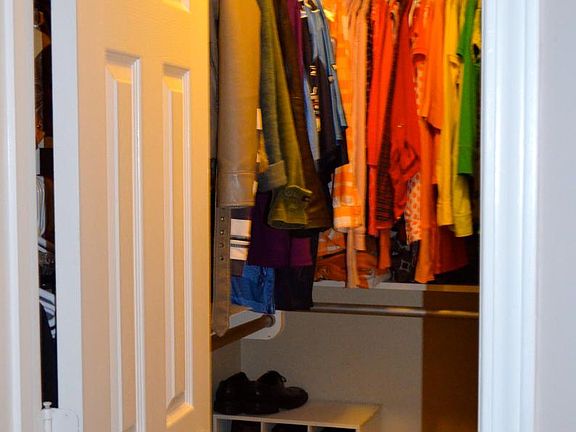 Custom Closet in Mater Bedroom