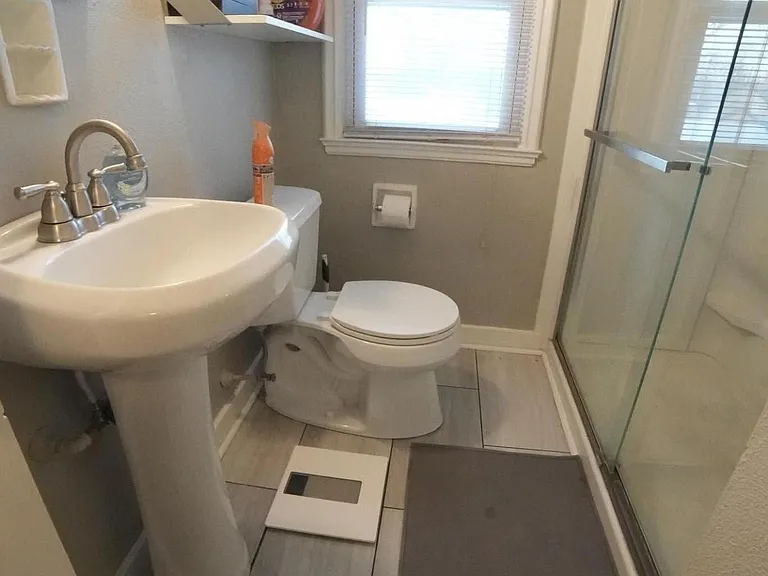walk-in shower