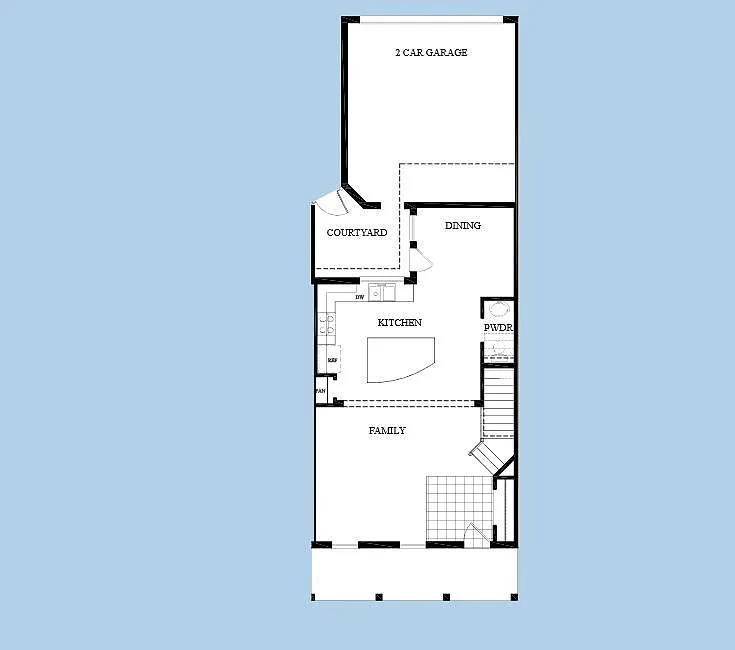 First floor layout