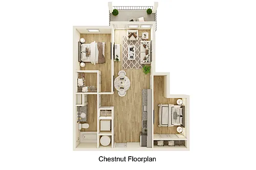 Floor plan Chestnut