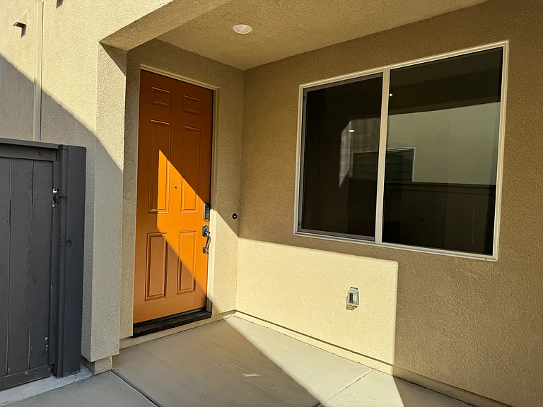 Private front door entrance.