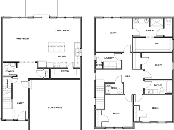 HAWTHORNE Plan, Meadowlane Greens