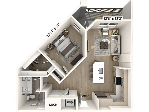 Floor plan A4M - Design Collection II