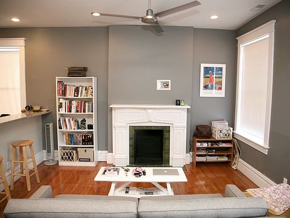 Living Room & Fireplace