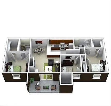Floor plan C1F