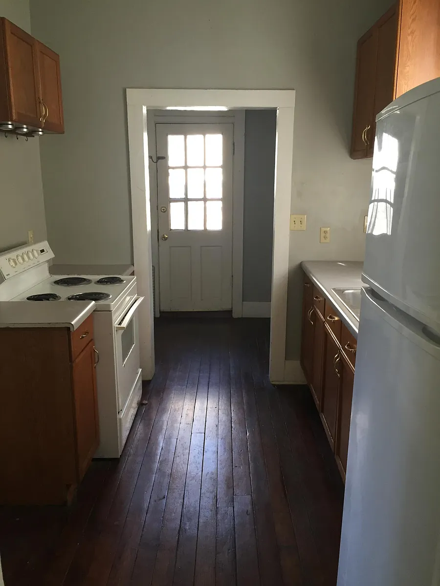 Kitchen-All Electric-Leads to Laundry Room and Exterior Access to Back Yard - 306 W Henry St #A