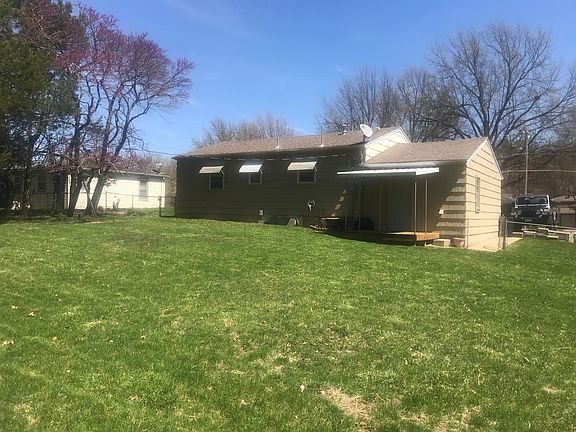 Large fence backyard
