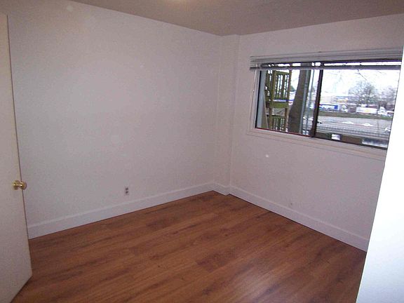 Bedroom with a south facing window.