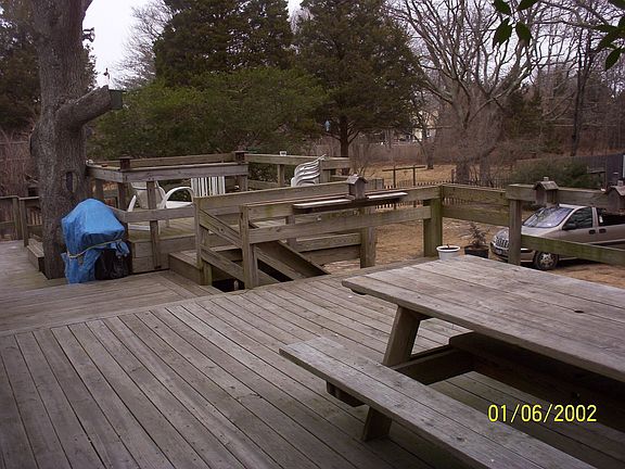 Rear deck right to left