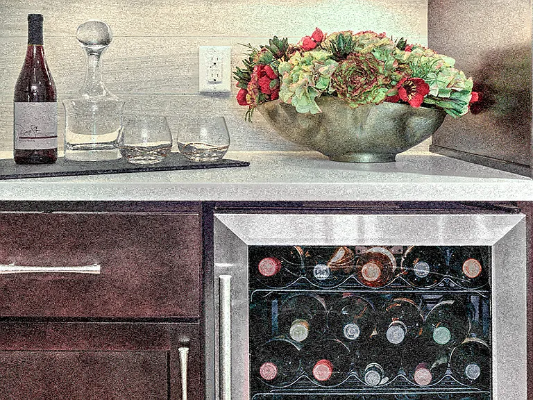 Built-in wine refrigerators available