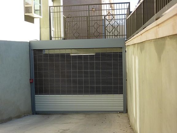 Gated parking garage