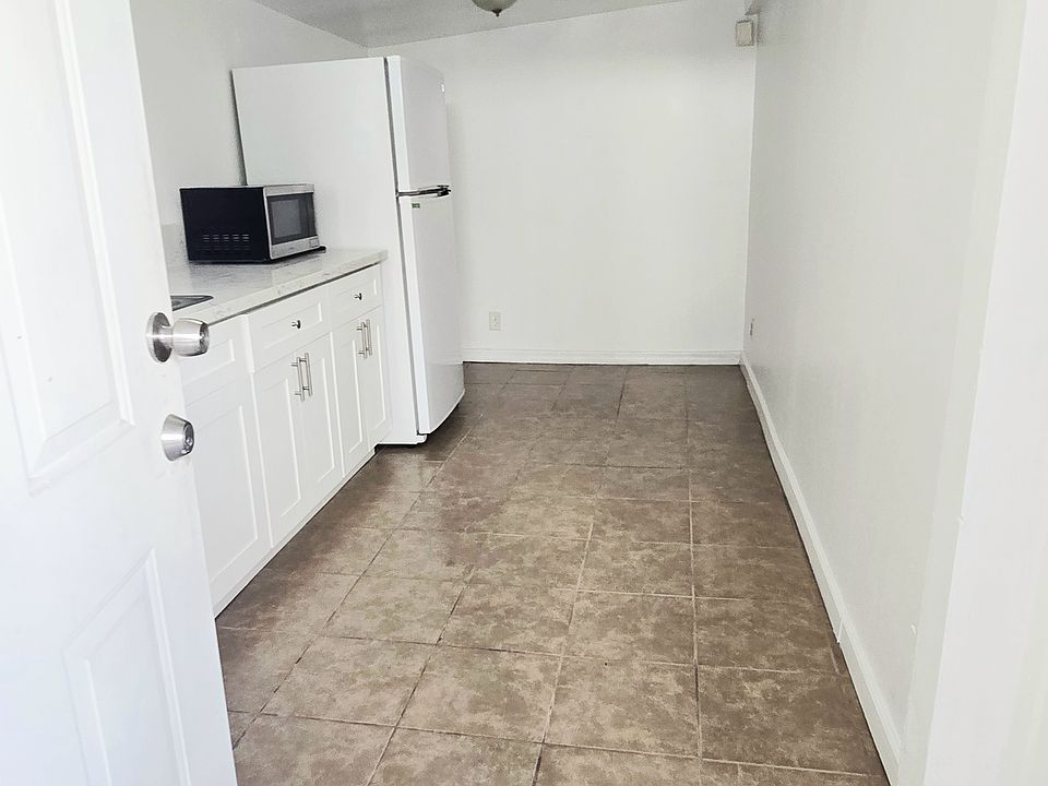 Kitchen and living space.