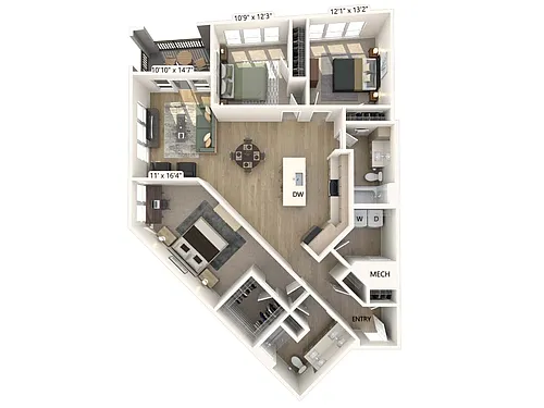 Floor plan C3-1562