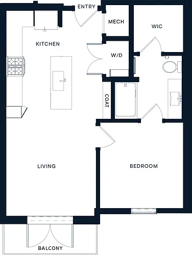 Floor plan A1C