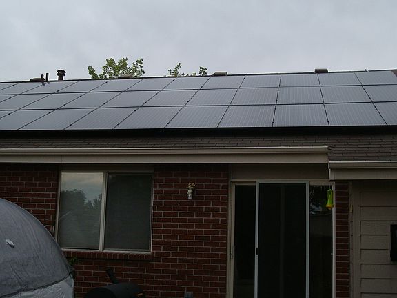 Rear solar view