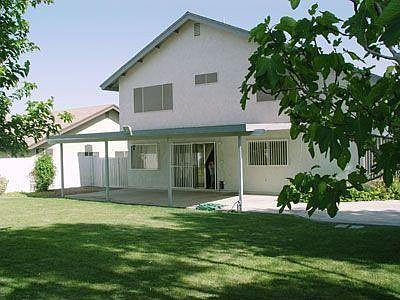 Large backyard
