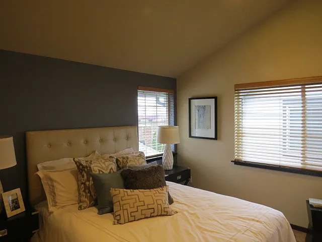 3rd floor - Master bedroom side window with Mt Rainier view in a clear day