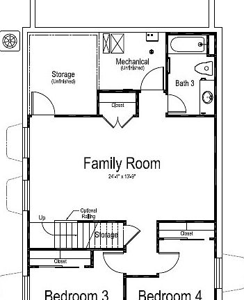 Whitmore Craftsman - Basement