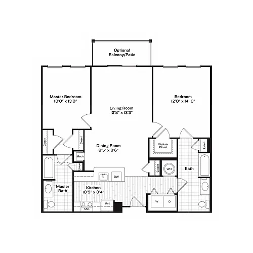 Floor plan Flagship 6