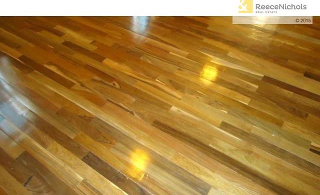 Gorgeous hardwood floors.