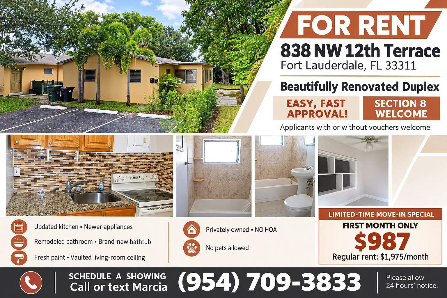2 bed, 1.0 bath, 790 sqft, $1,975 — Photo 1