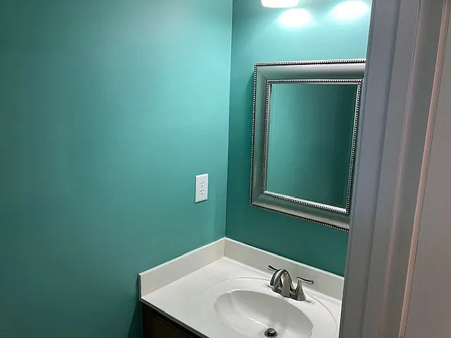 1st floor half bath
