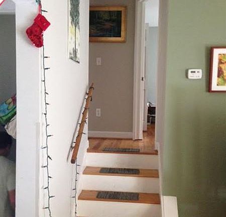 stairs to upper level
