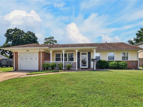 929 Sunnyside Dr, Virginia Beach, VA 23464