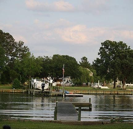 Pier on Hampton River