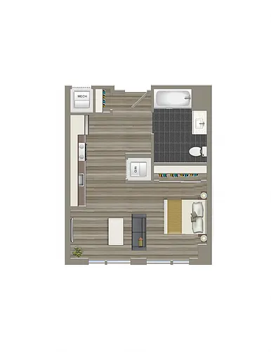Floor plan Studio C