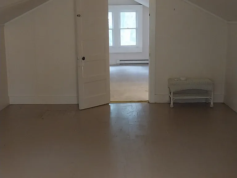 view into the upstairs master bedroom