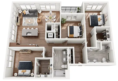 Floor plan C1