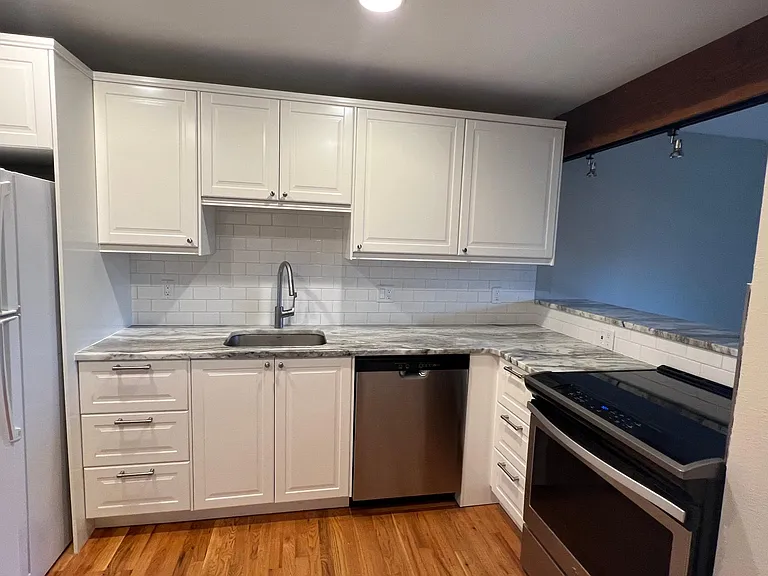 Remodeled kitchen