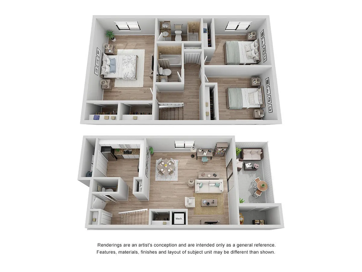 Floor plan C2TH
