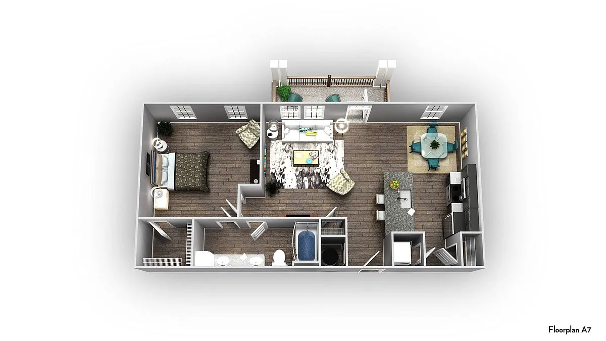 Floor plan A7