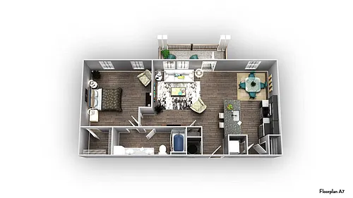 Floor plan A7