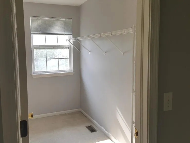 Main bedroom closet space