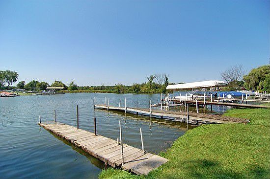 Private pier to keep your toys!