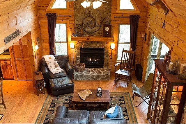 View of Great Room from Loft.