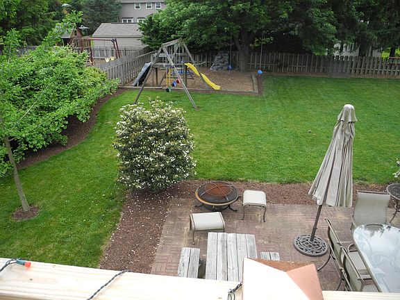Spacious Fence Backyard