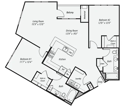 Floor plan B15-1404