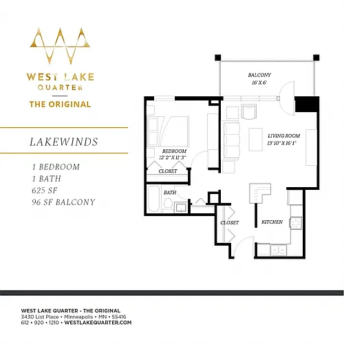 Floor plan Lakewinds