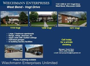 1147 Vogt Dr APT 5, West Bend, WI 53095