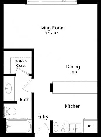 Efficiency | Valley View Apartments | Apartments in Madison, WI Efficiency | Valley View Apartments | Apartments in Madison, WI