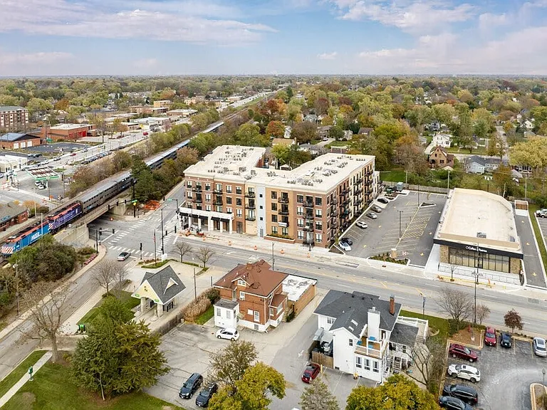 Drone overview of Lilac Station