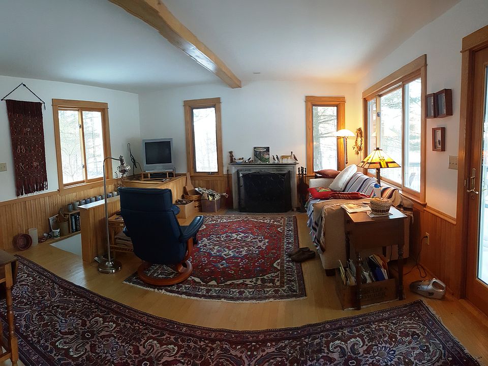 Living Room with Fireplace