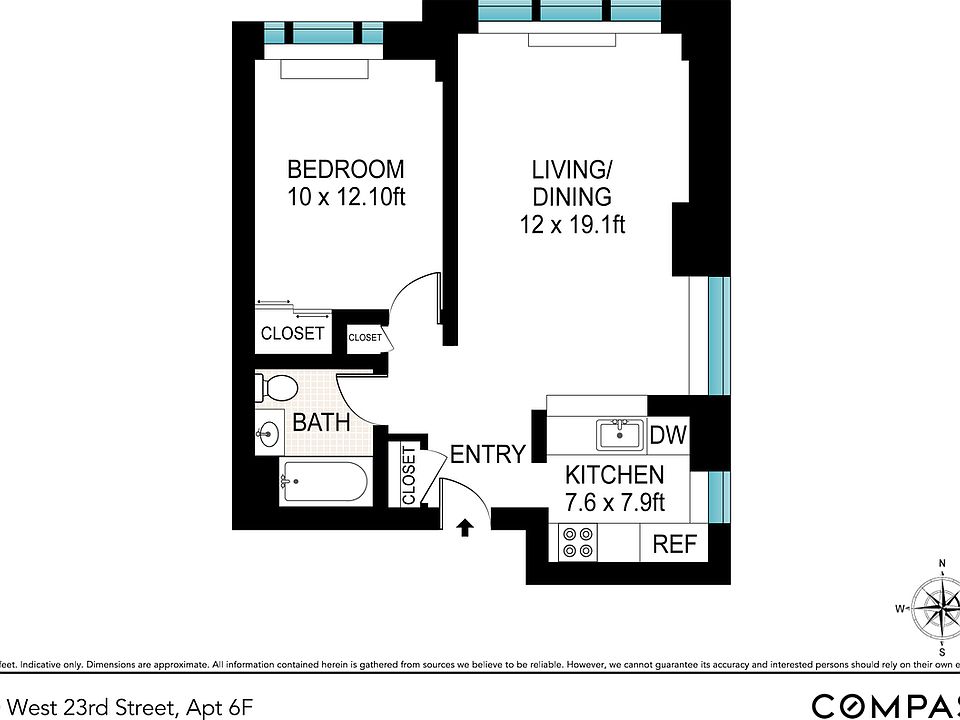 1st image of 520 W 23rd St APT 6F